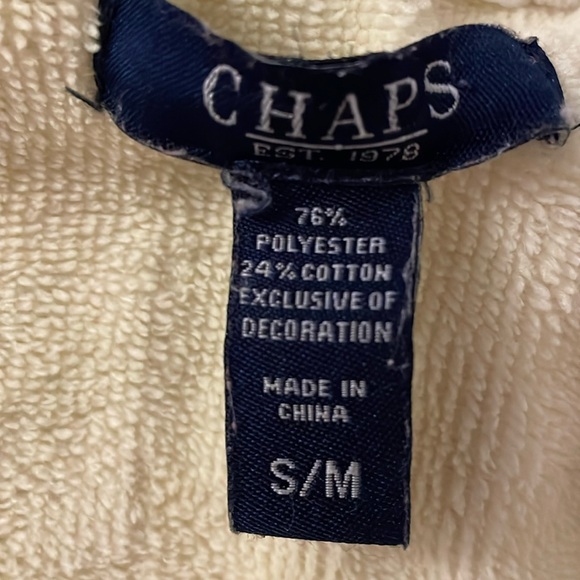 Chaps Women’s Yellow Knee Length
Bathrobe Size S/M
Good Condition - Picture 3 of 9